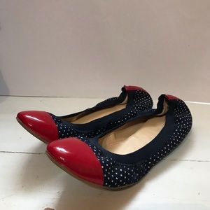 J Crew Polka Dot Ballet Flats